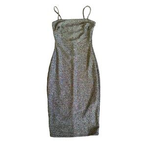 {Fashion House} Spaghetti Strap Dress Fitted Dress
